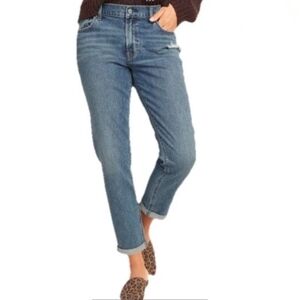 Old Navy Blue Boyfriend Jeans